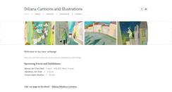 Desktop Screenshot of dilianacartoons.com